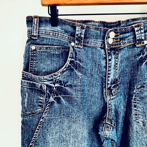 Makaveli Juniors Tupac Shakur  Jeans Size 13 Vintage Streetwear Rap Hip Hop - Picture 2 of 16